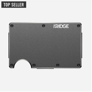 The Ridge wallet - Aluminum Gunmetal